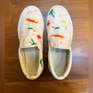 Vans slip on sneakers with paint drip pattern - Bundle and take 25% off 😊!